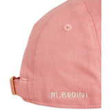 Mini Rodini Pigeons Emb Cap Pink 2