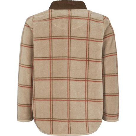 MarMar Jeko Fleece Jacket Cranberry Check 2