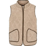 MarMar Joby Teddybear Fleece Vest Pepple