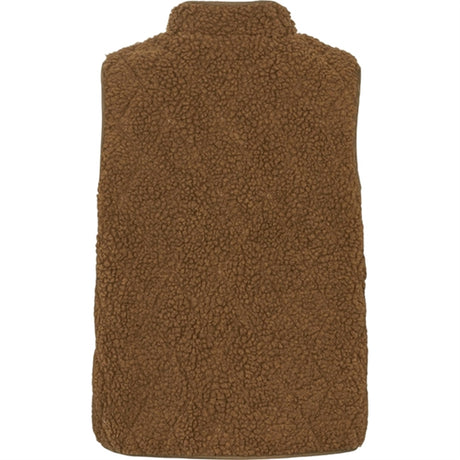 MarMar Joby Teddybear Fleece Vest Bark 2