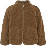 MarMar Jerry Teddybear Fleece Jacket Bark