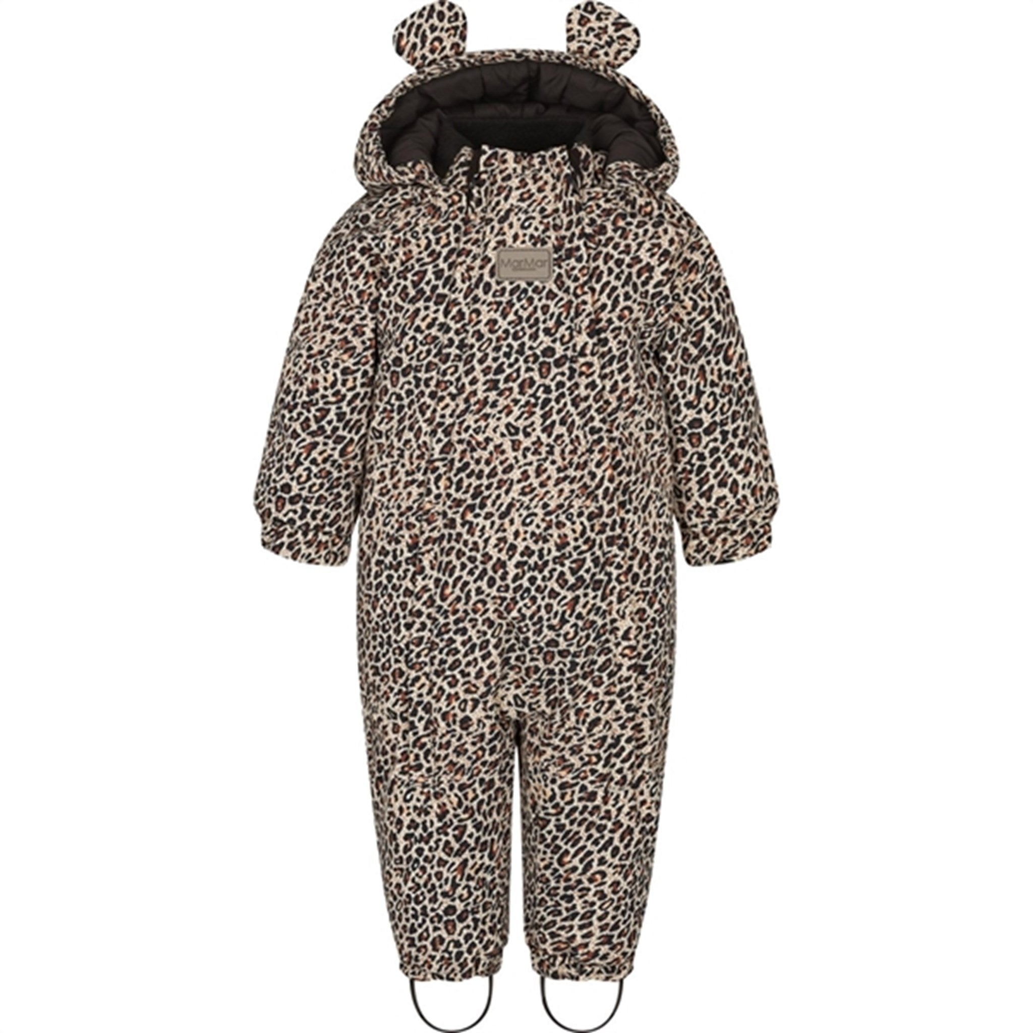 Molo Leopard Snowsuit Shop Baby Umba Combi Leopard-print Onesie On