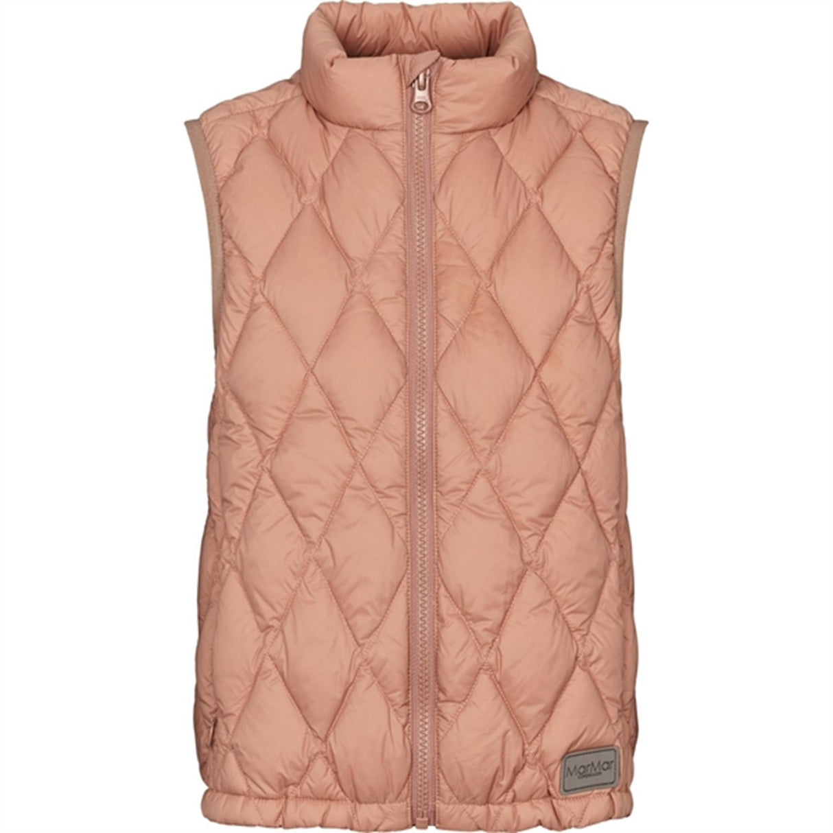 MarMar Orlando Light Puffer Down Vest Rose Brown