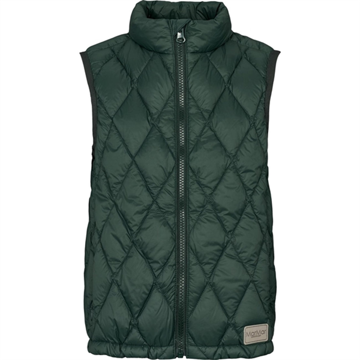 MarMar Orlando Light Puffer Down Vest Dark Leaf 3