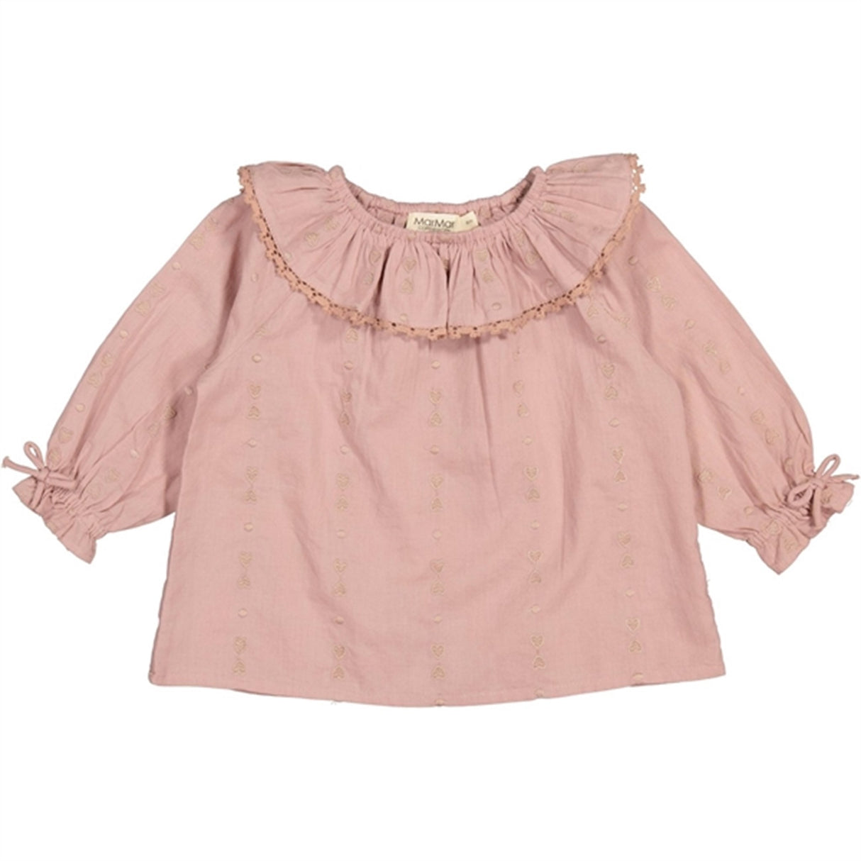 MarMar Cream Taupe Heart Tia Blouse