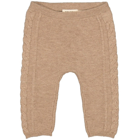 MarMar New Born Wool Driftwood Melange Pira Knit Pants