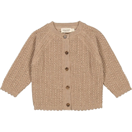 MarMar Wool Driftwood Melange Totti Knit Cardigan