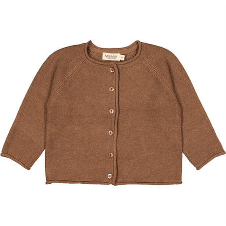 MarMar Dark Fudge Melange Totti Knit Cardigan