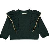 MarMar Dark Leaf Glitter Taya Knit