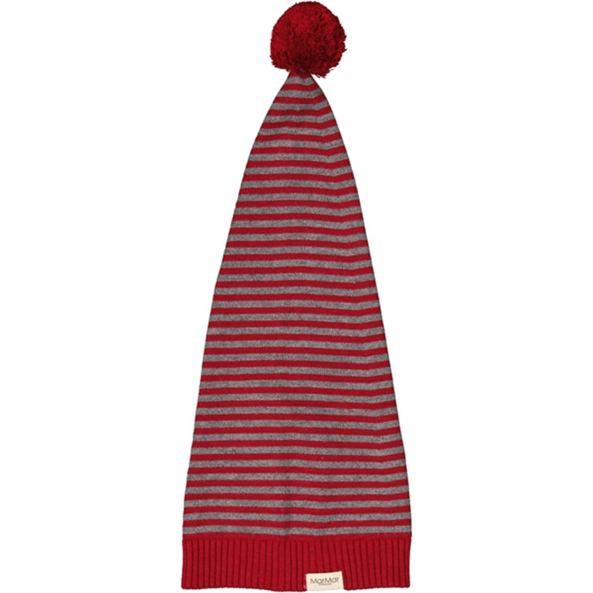 MarMar Hibiscus Red Stripe Alfen Christmas Hat