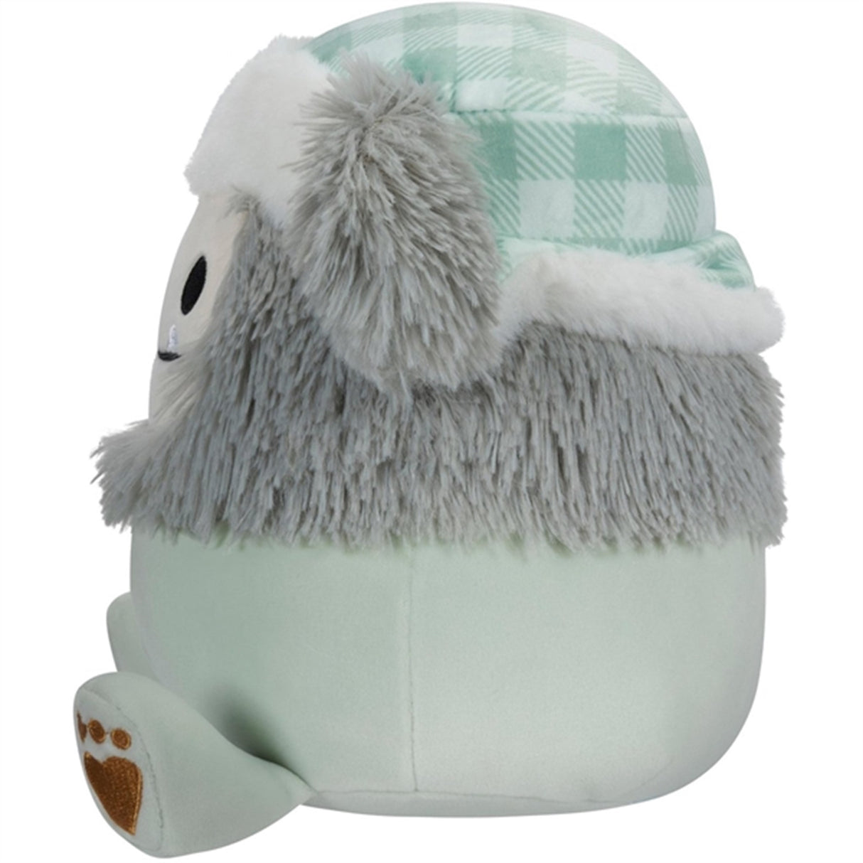 Squishmallows Christmas Evita the Grey Bigfoot 19 cm