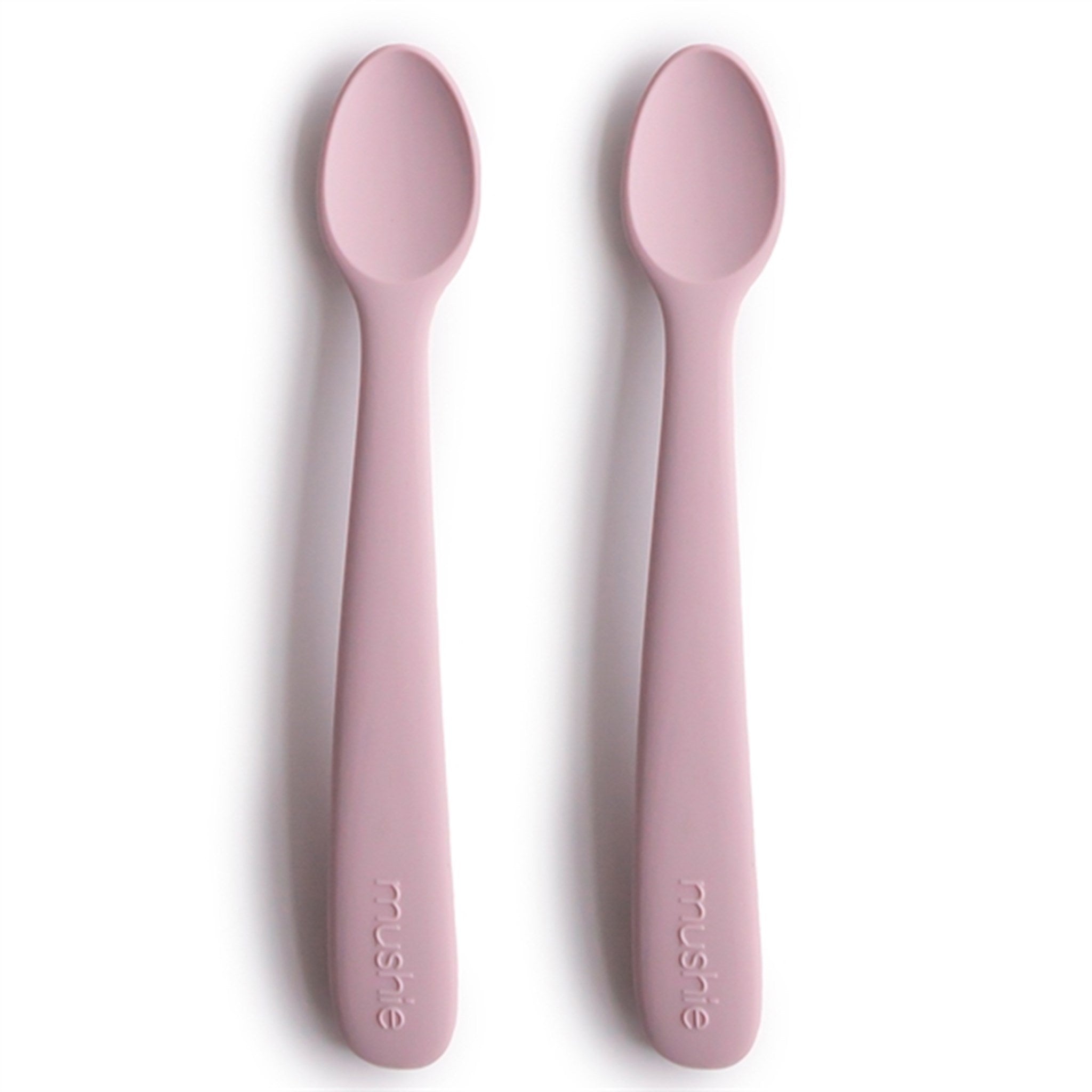 Mushie Silicone Spoons 2-pack Soft Lilac