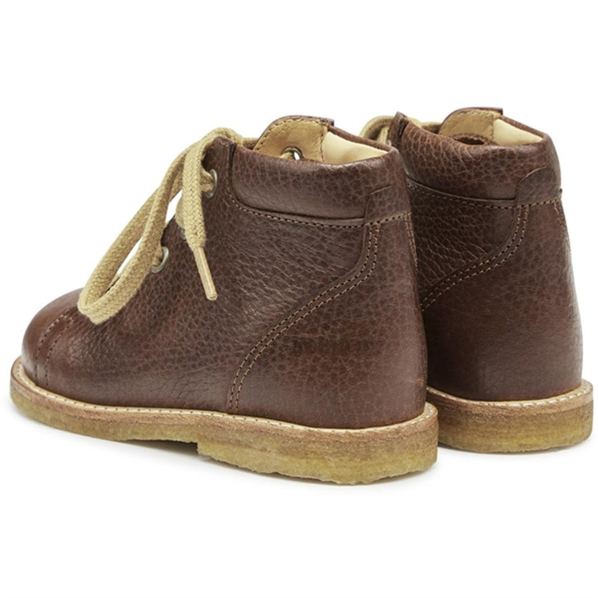 Angulus Shoe With Laces Cognac 3