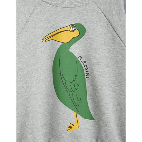 Mini Rodini Pelican Sweatshirt Grey Melange 2