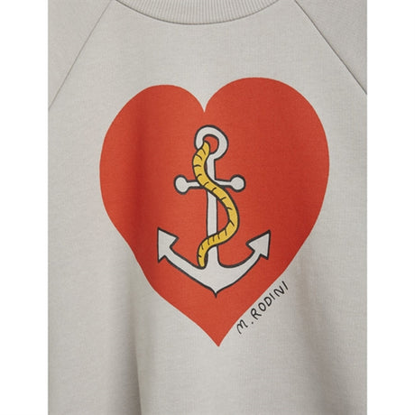 Mini Rodini Sailors Heart Sweatshirt Grey 2