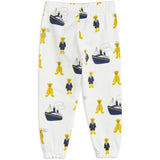 Mini Rodini Teddybears AOP Sweatpants White 4