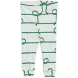 Mini Rodini Rope AOP Baby Leggings Green 3