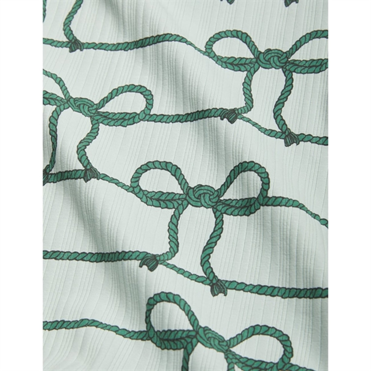 Mini Rodini Rope AOP Baby Leggings Green 2