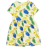 Mini Rodini Pelican AOP Dress Yellow