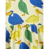 Mini Rodini Pelican AOP Dress Yellow 2