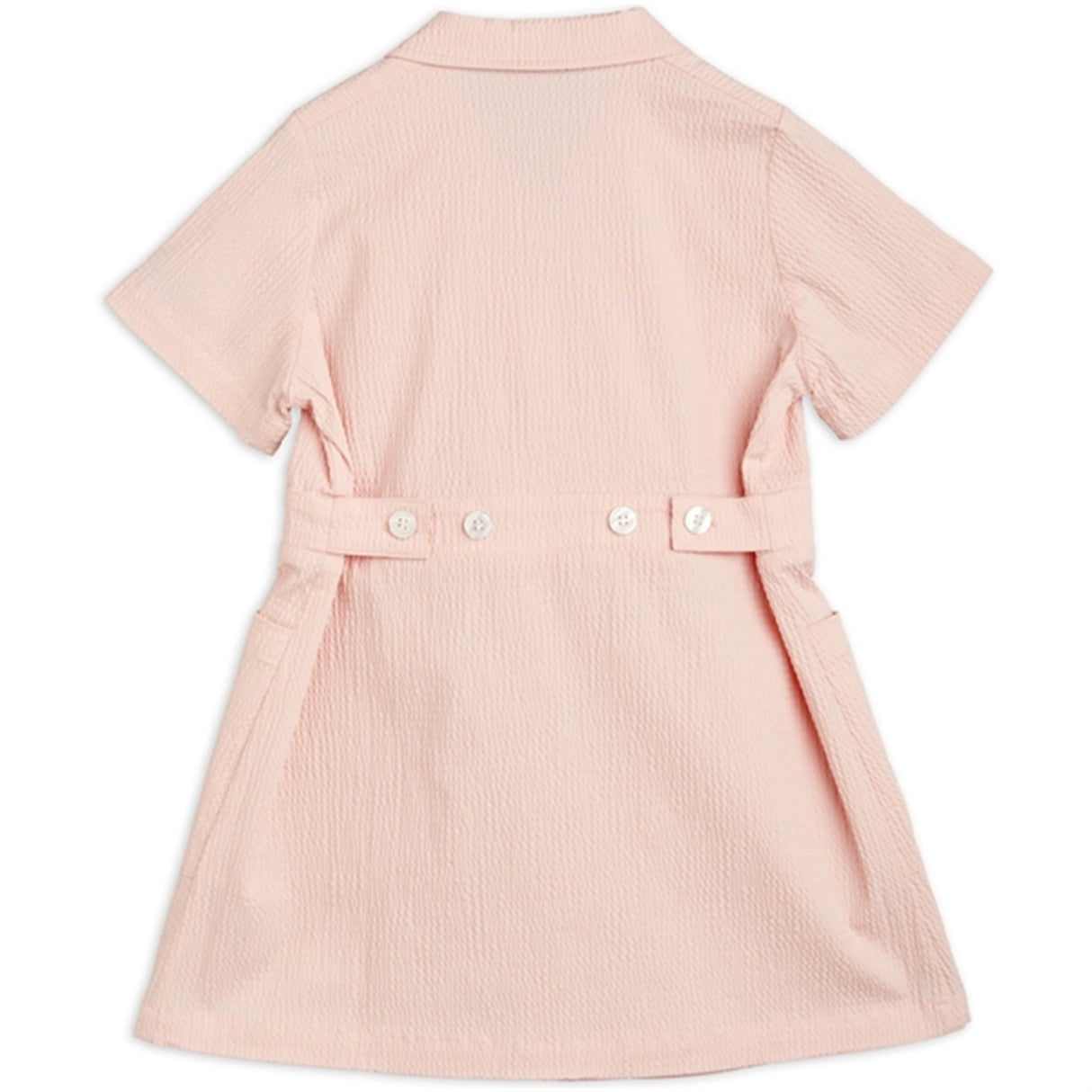 Mini Rodini Pelican Woven Dress Pink 5