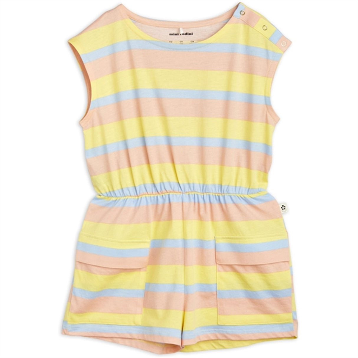 Mini Rodini Pastel Stripe Summersuit Multi