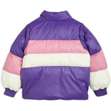 Mini Rodini Zip Sleeve Puffer Jacket Purple 3