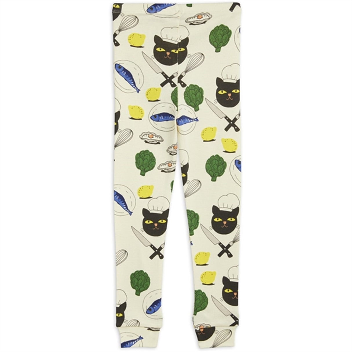 Mini Rodini Chef Cat Aop Leggings Multi 2