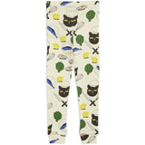 Mini Rodini Chef Cat Aop Leggings Multi 2