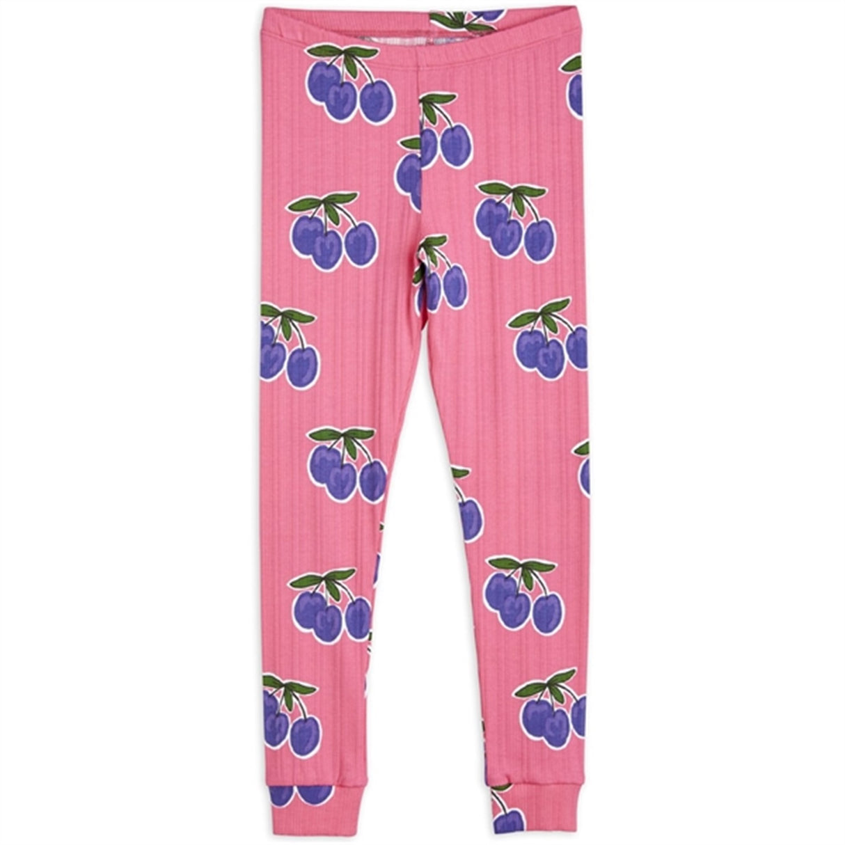 Mini Rodini Plum Aop Leggings Pink Pink