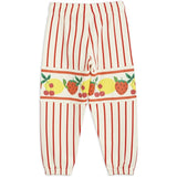 Mini Rodini Fruits Border Stripe Sweatpants Multi 2