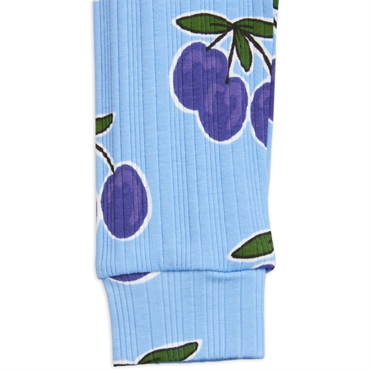 Mini Rodini Plum Aop Leggings Blue 3