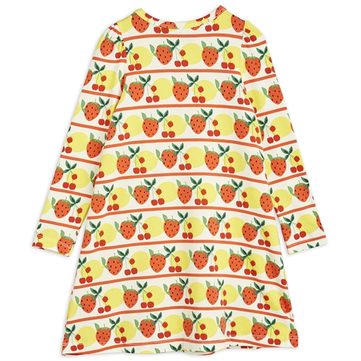 Mini Rodini Fruits Aop Ls Dress Multi 4