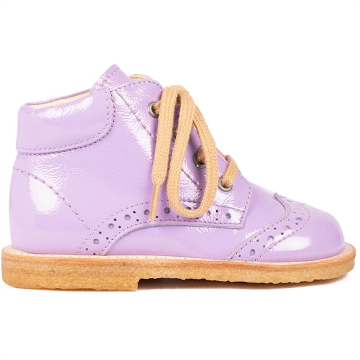 Angulus Shoe With Laces Lilac