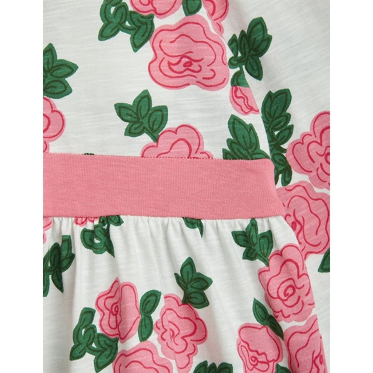 Mini Rodini Roses Aop Dress Pink 2