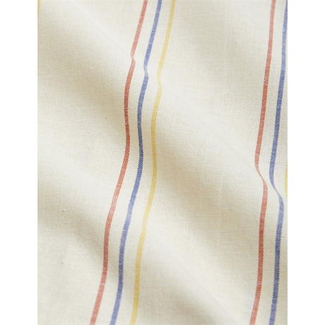 Mini Rodini Offwhite Stripe Y/D Woven Shorts 2