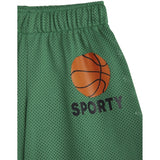 Mini Rodini Green Basket Mesh Sp Shorts 4