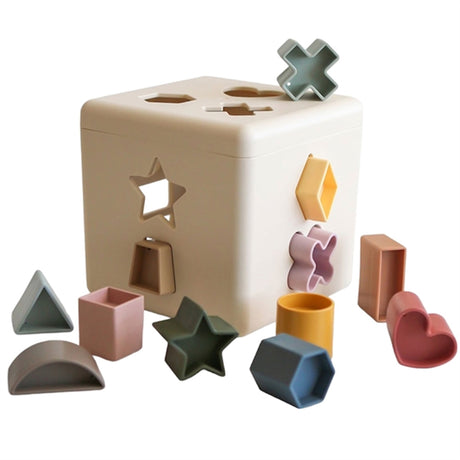 Mushie Shape Sorting Box