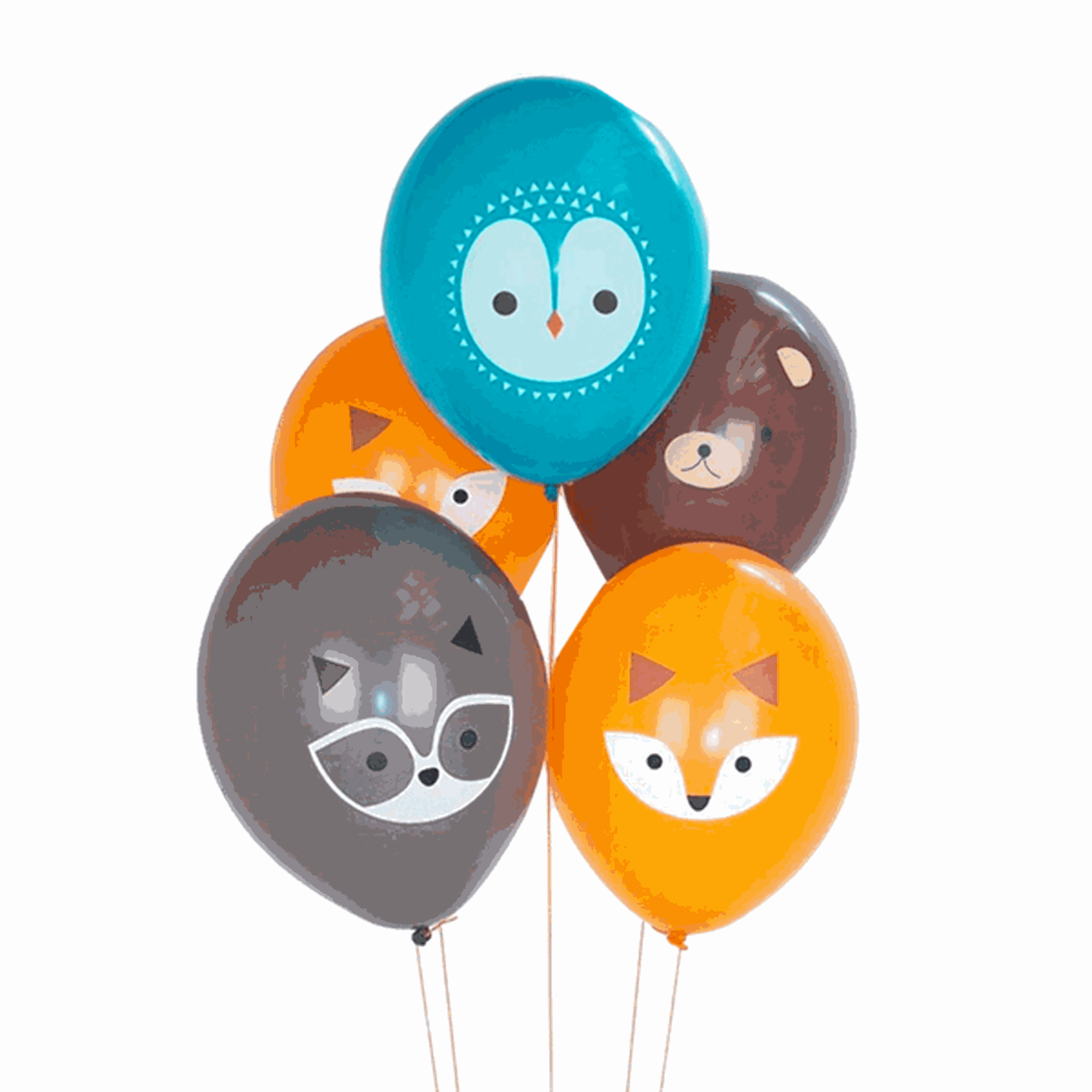 My Little Day Mini Panda Balloons 5 stk