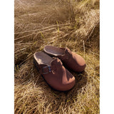 En Fant Slippers Nubuck Leather Acorn 4