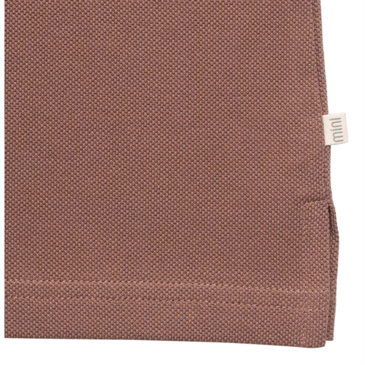 Minimalisma Eiven Polo T-shirt Brownie 3