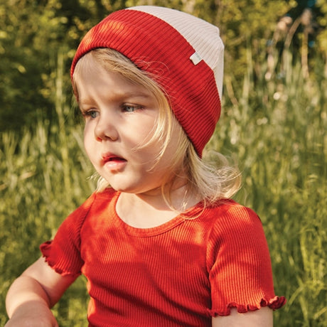 Minimalisma Blomst T-shirt Poppy Red 2