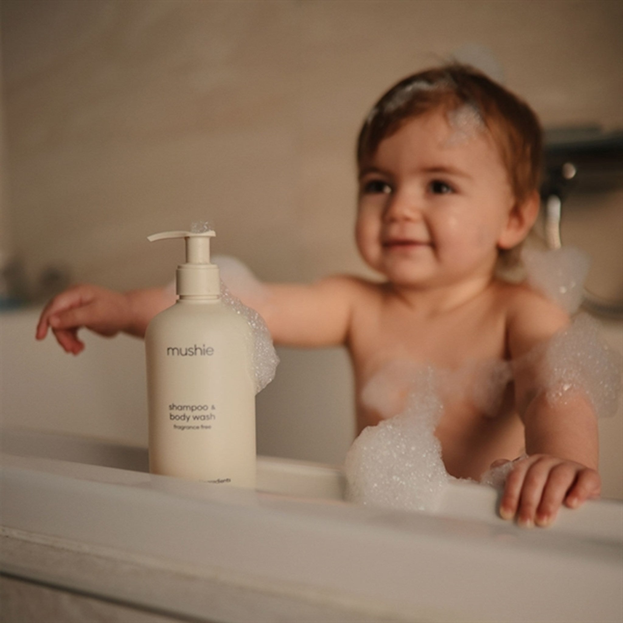 Mushie Baby Shampoo & Body Wash 400 ml 3