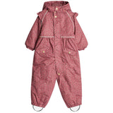 Hust & Claire Mini Purple Fig Otine Snowsuit