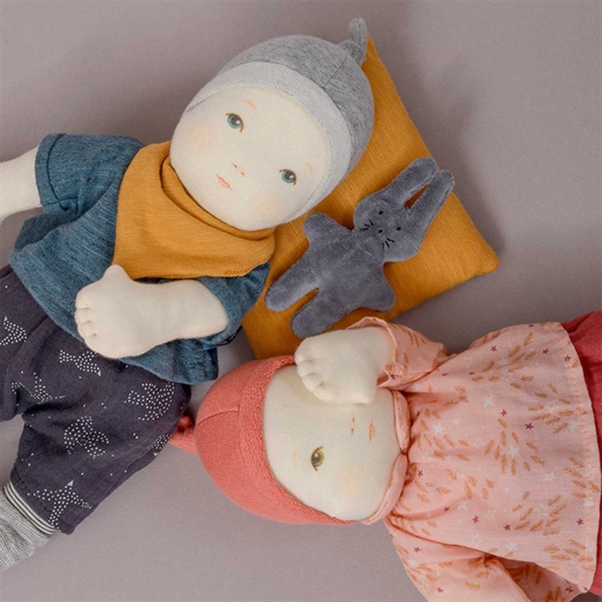 Charlie - a Little Traveling Doll | 7'' selling (18 cm) Dress-Up Waldorf Doll | Steiner Doll | Doll with Clothes