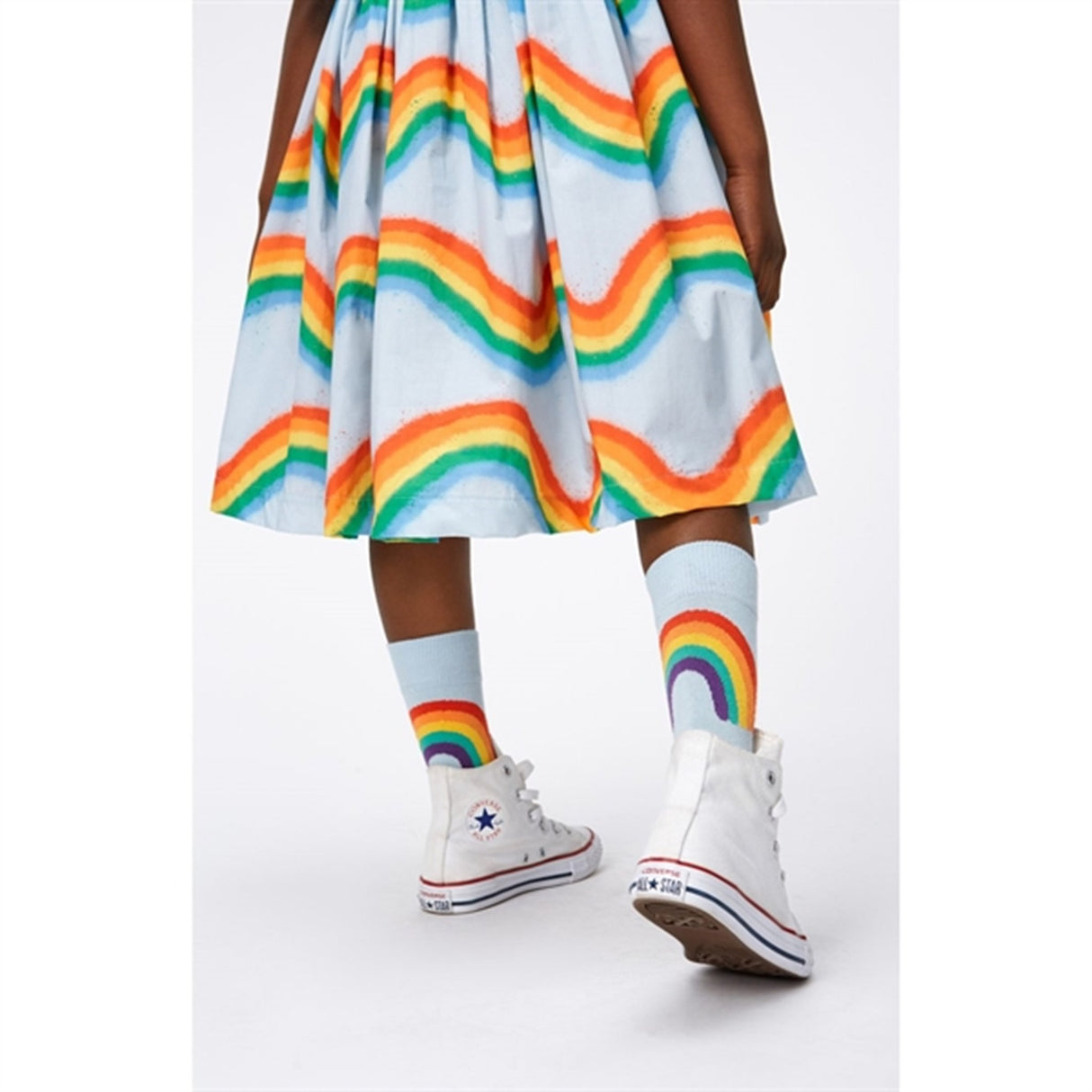 Molo Rainbow Waves Calyita Dress 3