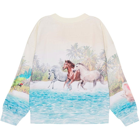 Molo Island Horse Maxi Sweatshirt 2