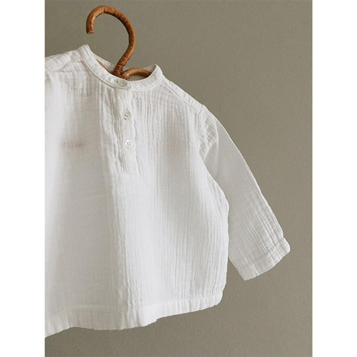 lalaby Natural white Carlo Shirt Baby 5