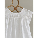 lalaby Natural white Daisy Top