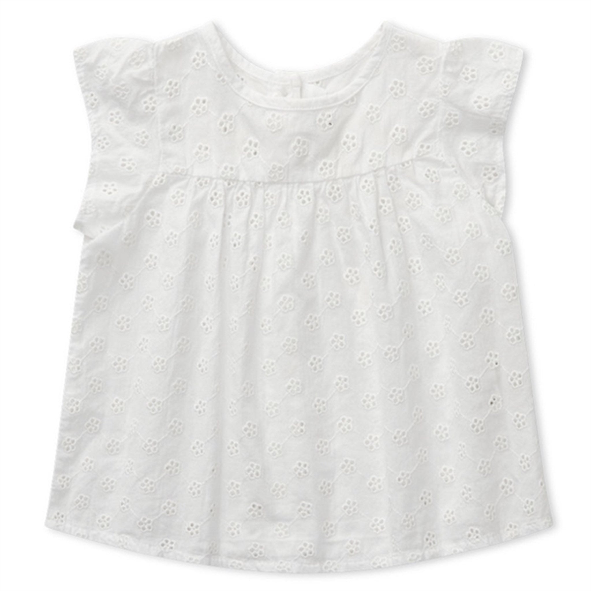 lalaby Natural white Daisy Top Baby